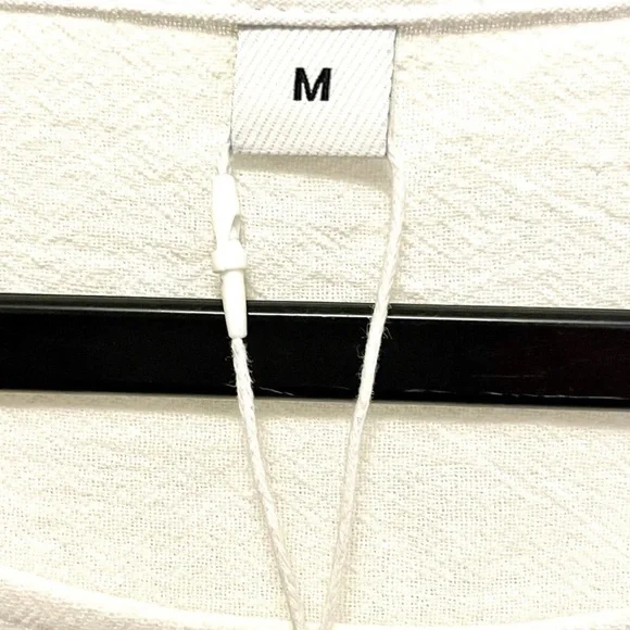 By Made With ❤️ Floral Wayercolor White Women's Top - Picture 6 of 12